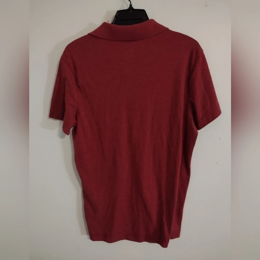 𝅺hollister Polo Shirt Size Medium Color Red - Picture 2 of 5